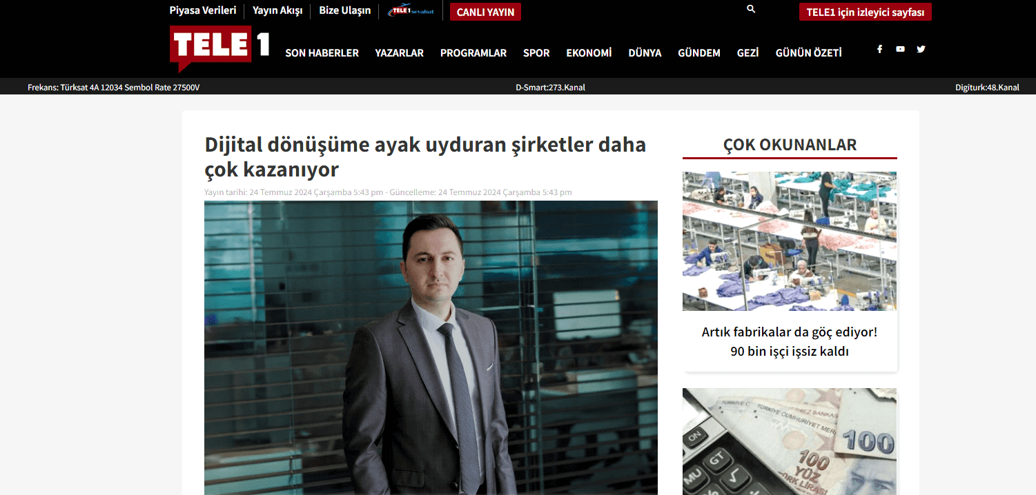 TELE1 Haber Optimal Ajans Umut Uysal